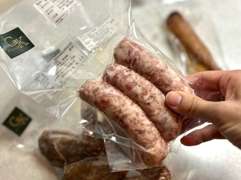 江南テイクアウト　GRUN　塩だけベーコンのグリュンの実食