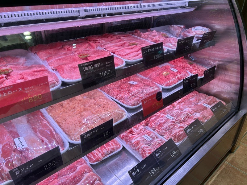 可児市テイクアウト 精肉店の肉の馬力家 品揃え