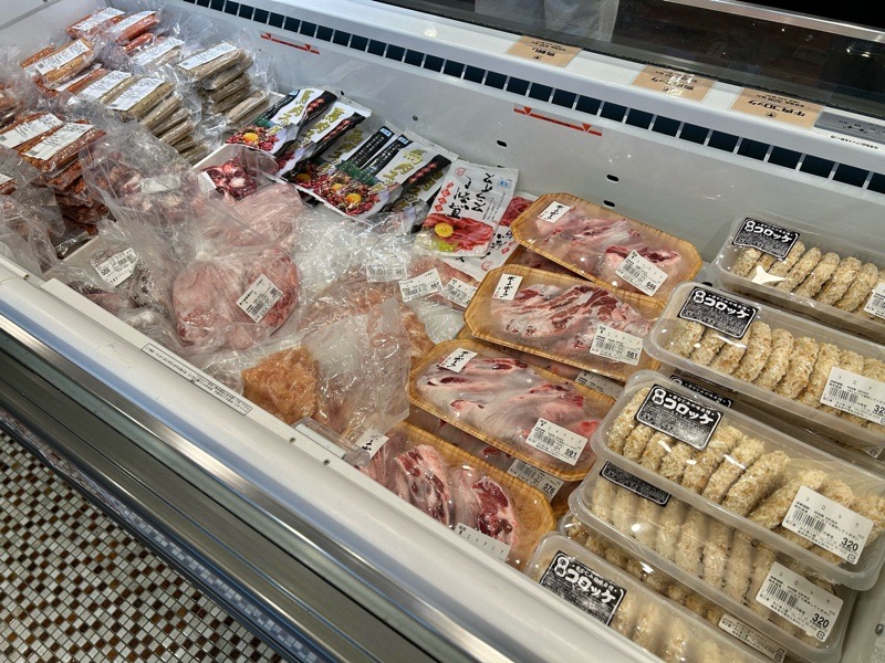 可児市テイクアウト 精肉店の肉の馬力家 品揃え
