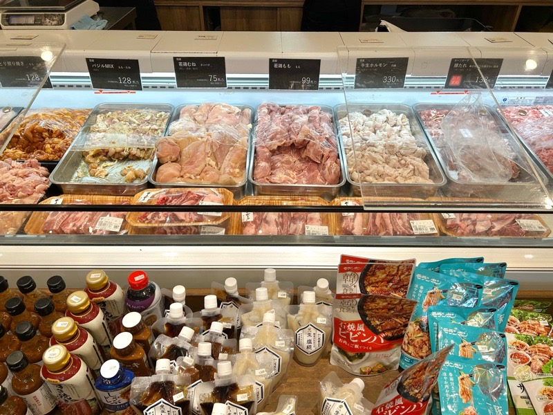 可児市テイクアウト 精肉店の肉の馬力家 品揃え