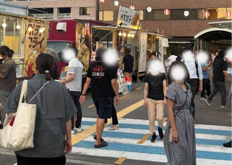 こまき駅前ビヤガーデン 2025年の様子