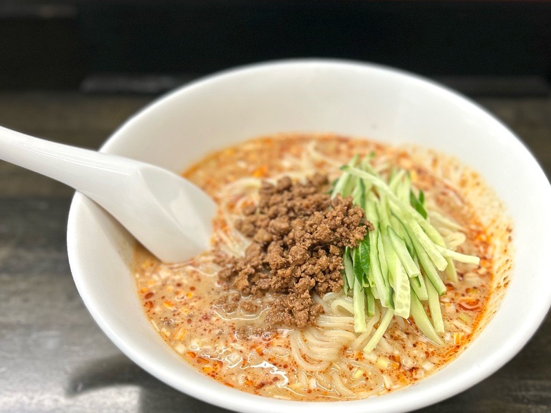 小牧ラーメン　自家製麺いづみ　冷やし担々麺