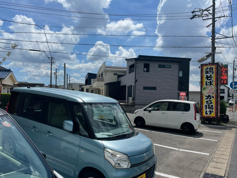 鶏そばから揚げ らーめんえびす江南店　駐車場