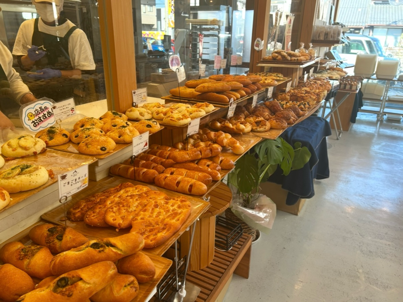 一宮パン屋 テッペンパン テイクアウト 品揃え