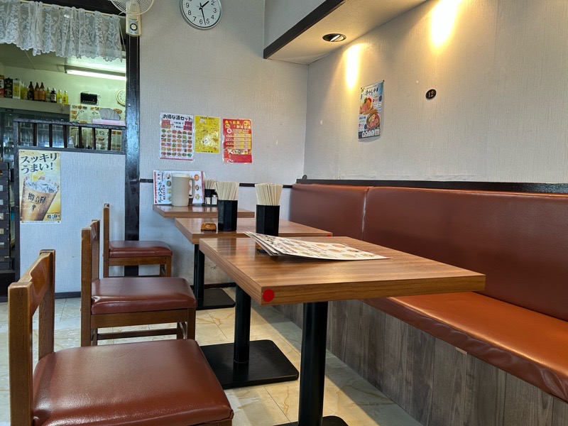 犬山ランチ　台湾料理安福　店内