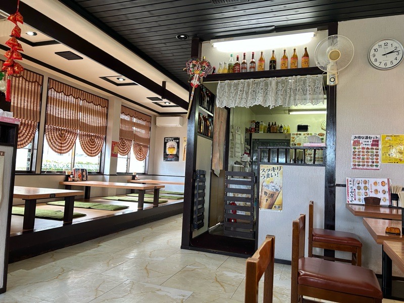 犬山ランチ　台湾料理安福　店内