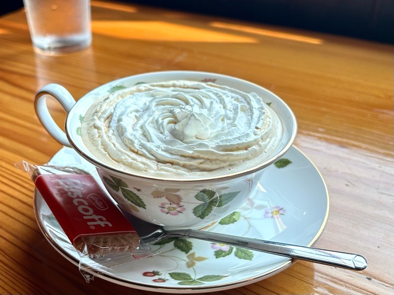 江南カフェ トムズコーヒー TOM'SCOFFEEのパスタ ドリンク
