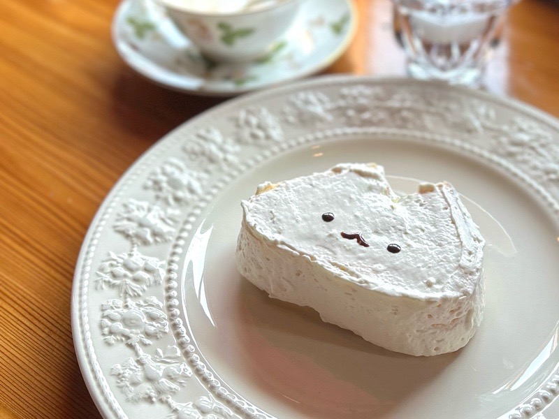 江南カフェ トムズコーヒー TOM'SCOFFEEのパスタ にゃんかく