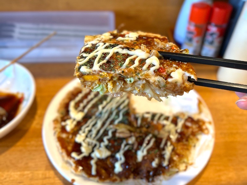 犬山ランチ　お好み焼きたんぽぽ　マヨネーズかけ放題
