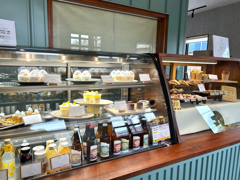 江南市ケーキ 気まぐれ工房アトリエグリ 店内