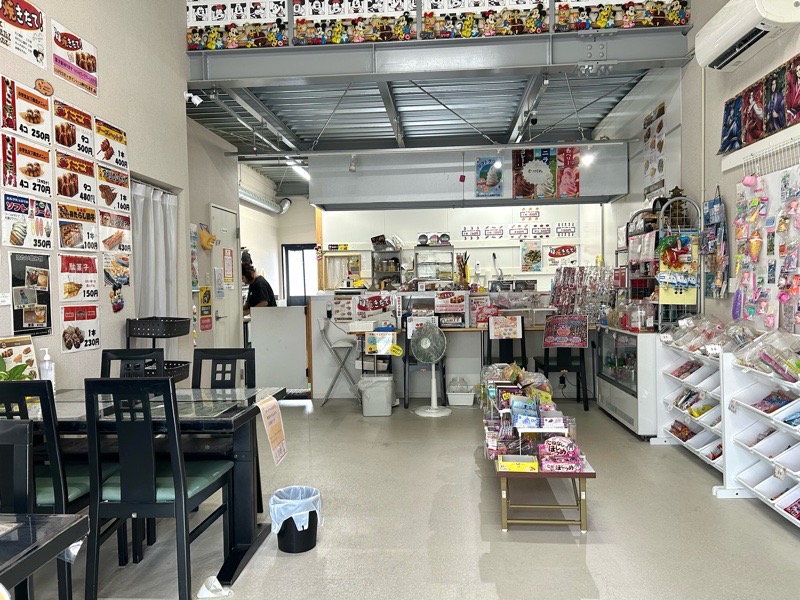 大口町テイクアウト たこ焼きやまと 店内