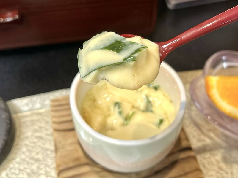 小牧市ランチ 角屋のモーニング 茶碗蒸し