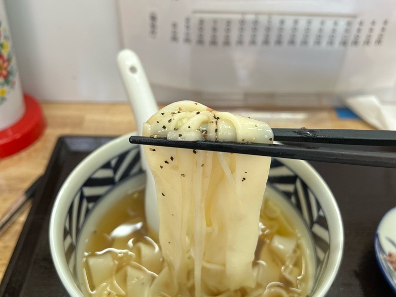 大口町グルメ　きしめんうどんナルト